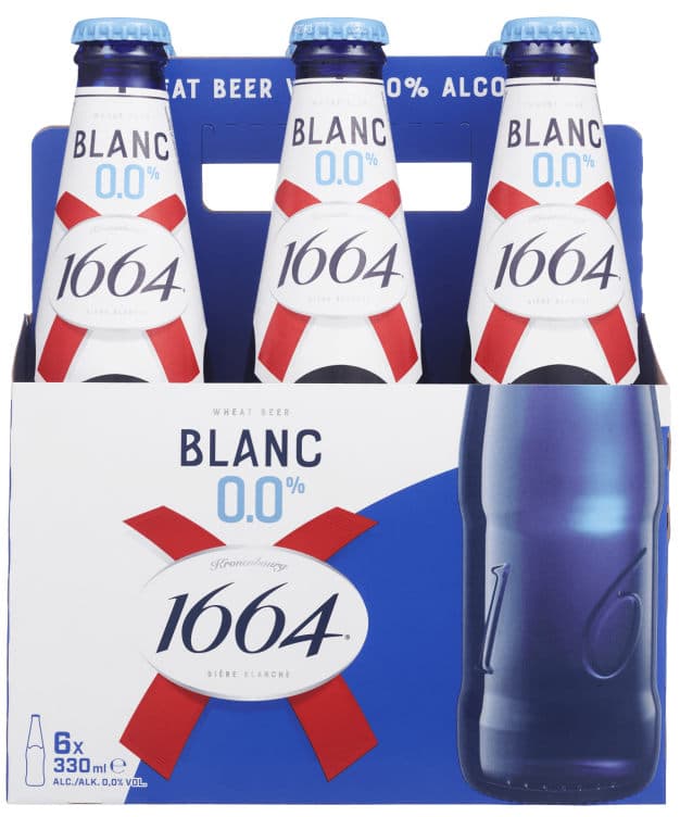 Kronenbourg 1664 Blanc Alk.Fri 0,33lx6 flaske 1980 ml