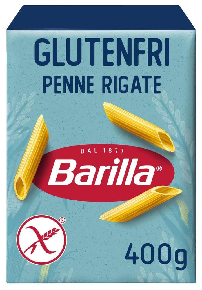 Pasta Penne Rigate Glutenfri 400g Barilla