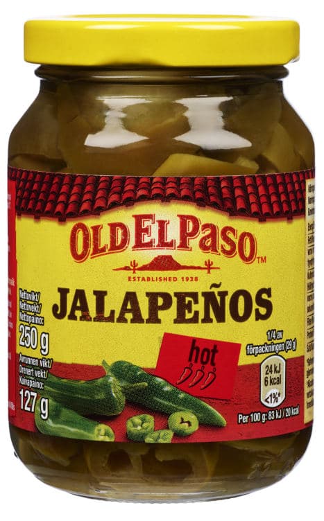 Jalapenos Hot 250g Old El Paso