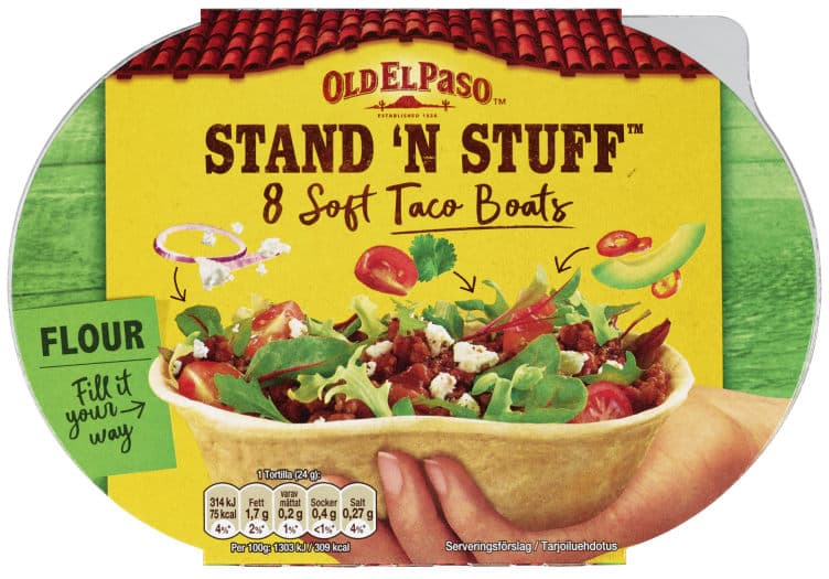 Tortillas Soft Stand'n Stuff 8stk 193g Oep