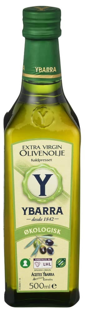 Extra Virgin olivenolje Økologisk, 500 ml