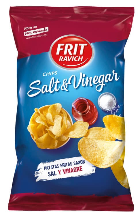 Chips Salt&Eddik 125g F.ravich