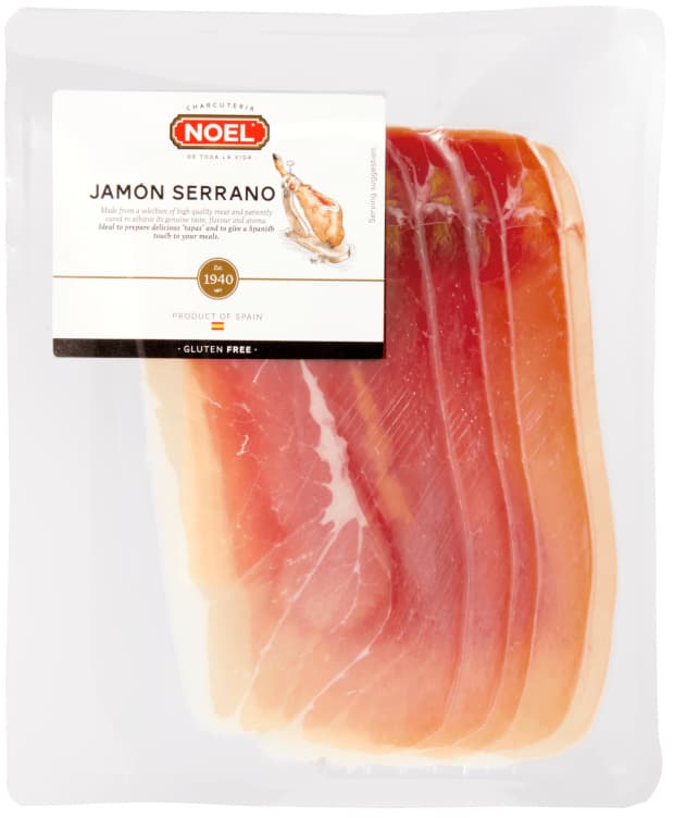 Serrano Skinke skivet 70g Noel
