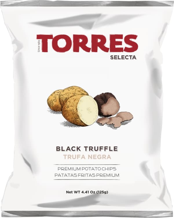 Potetchips Sort Trøffel 125g Torres