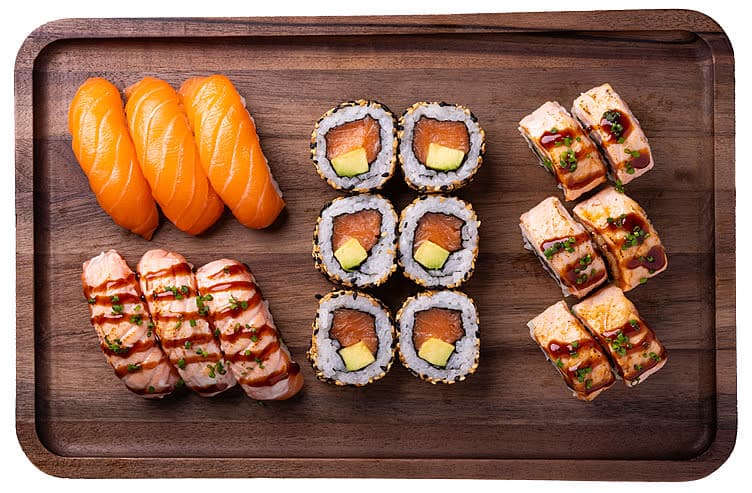 Aburi Laks Set 524g Sushitake