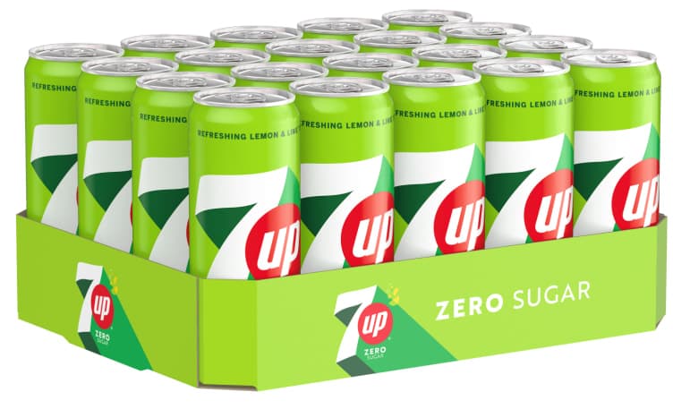 7up Free 20x0,33l boks 6600 ml