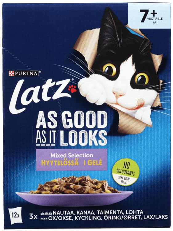 Latz Agail Senior Mix i Gele 1020g Purina
