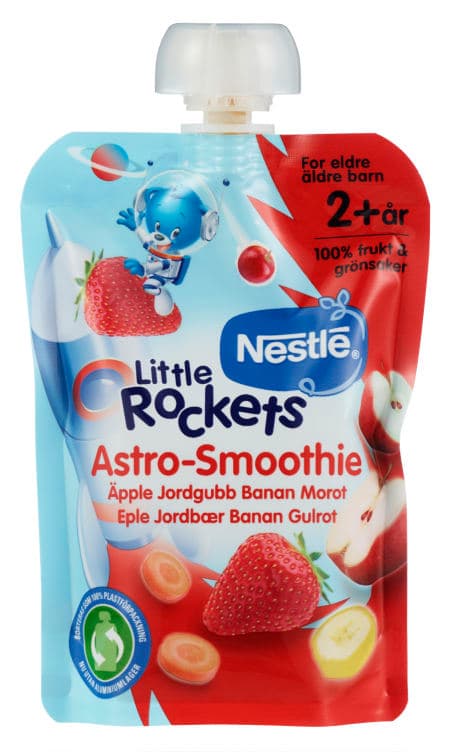 Little Rockets Smoothie Jordbær 150g Nestle