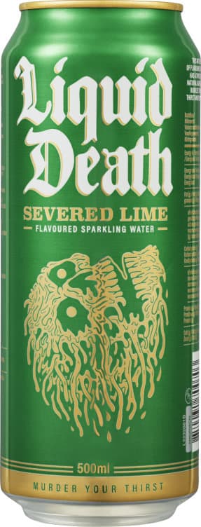 Liquid Death Severed Lime 500ml boks