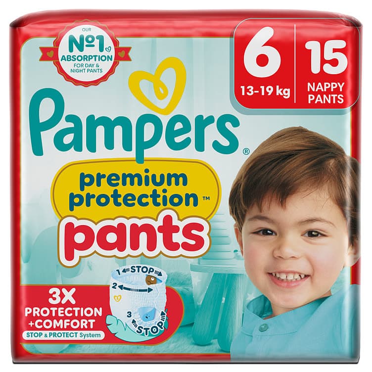 Pampers Bleier Premprot Pants S6 13-19kg