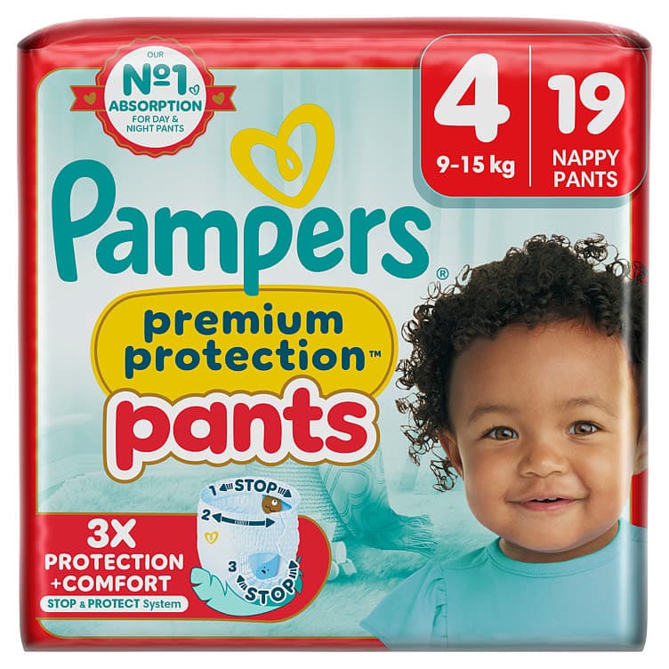 Pampers Bleier Premprot Pants S4 9-15kg 19stk