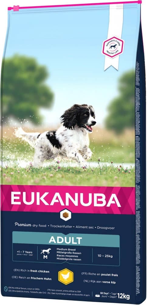 Active Adult Medium Breed Rich In Fresh Chicken, 12 kg