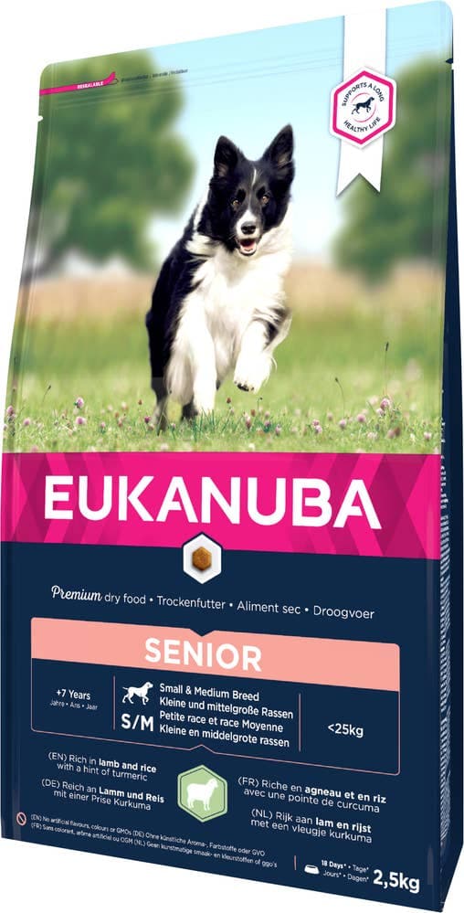 Dog Adult Senior small/medium 2,5 kg 2 kg