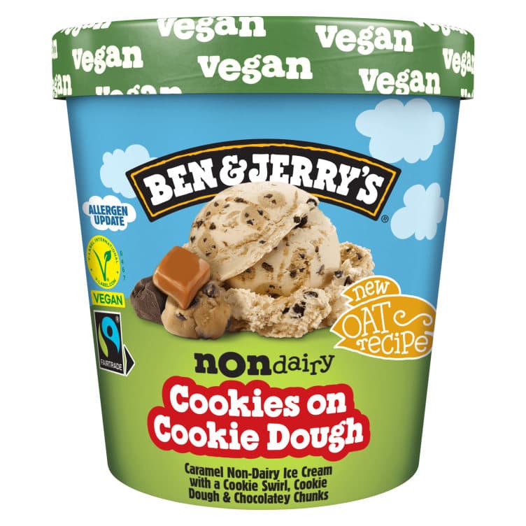 Ben&Jerry's Non Dairy Cookies On Cookie 465ml