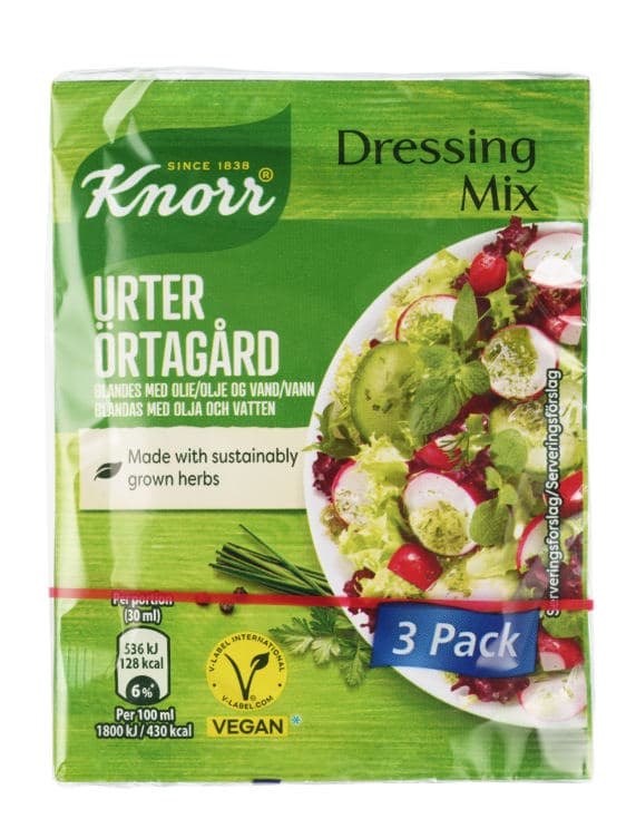Dressingmix Urter 3pk Knorr 3 stk