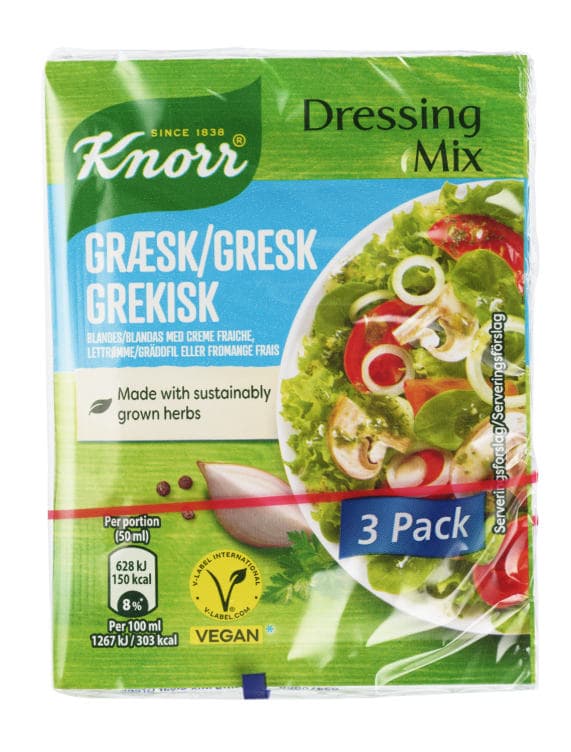 Dressingmix Gresk 3pk Knorr 3 stk