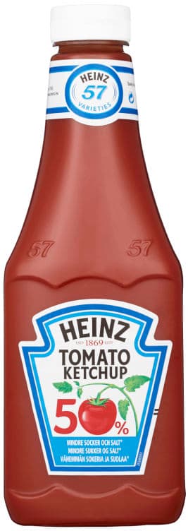 Tomatketchup Less Sugar 960g Heinz