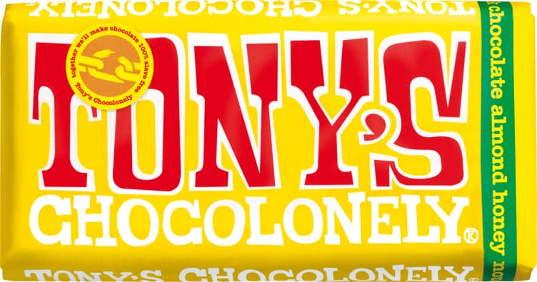 Milk Chocolate Nougat 180g Tony's Chocolonely