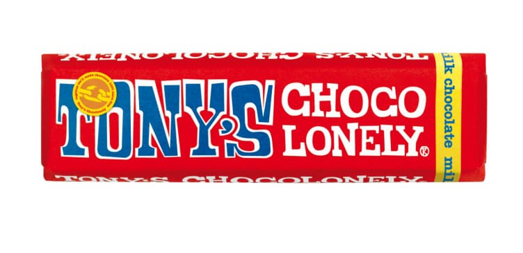 Milk Chocolate 50g Tony's Chocolonely