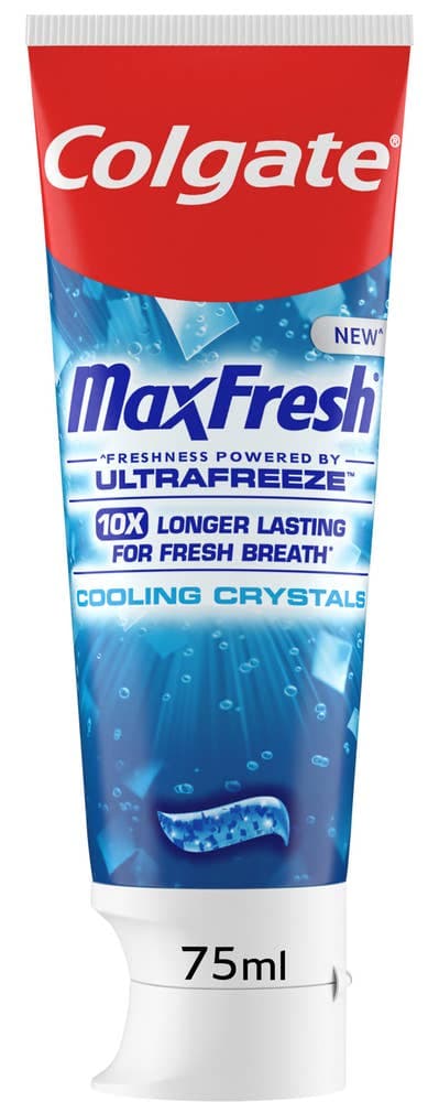 Tannkrem Max Fresh Cooling Crystals, 75 ml
