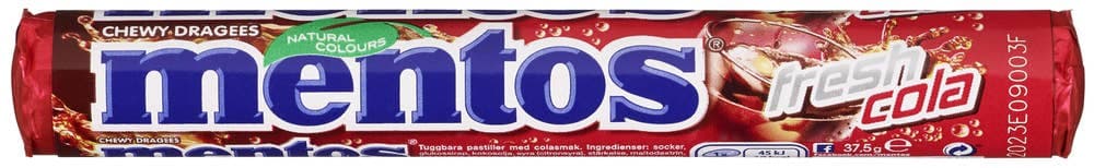 Mentos Fresh Cola 37,5 g
