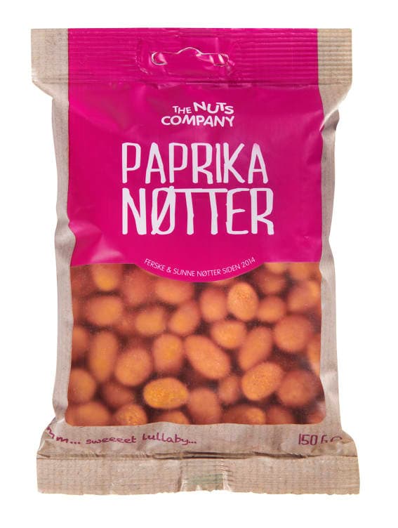 Paprikanøtter 150g The Nuts Company