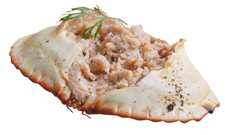 Krabbeskjell Fylt 150g stykk 1 g