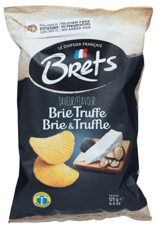 Brets Potetchips med Trøffel&Brie 125g