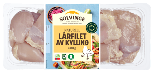 Kylling Lårfilet 600g Solvinge