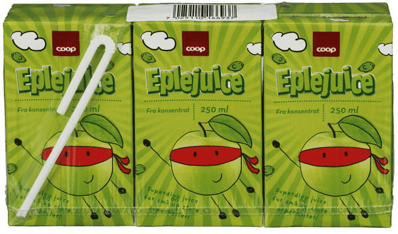 Eplejuice 3pk Coop 750 ml