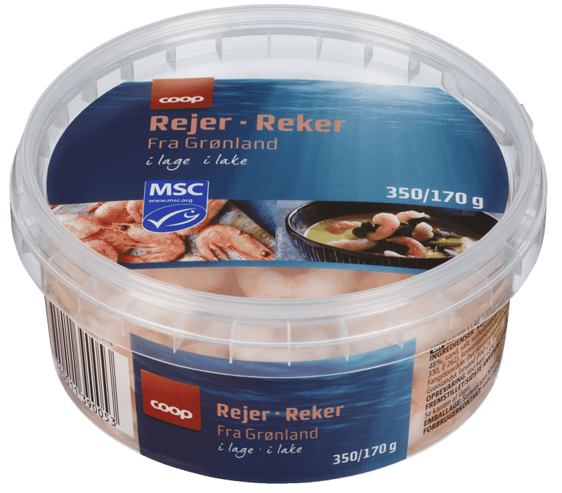 Reker i Lake Store 170g Coop