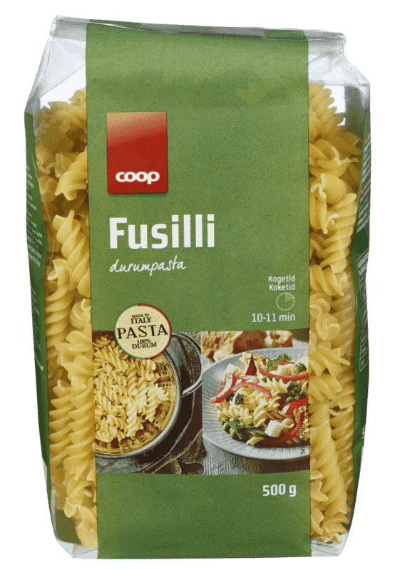 Coop Fusilli 500g