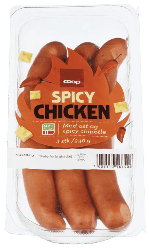 Coop Spicy Chicken 240g