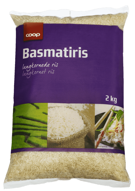 Basmatiris 2kg Coop