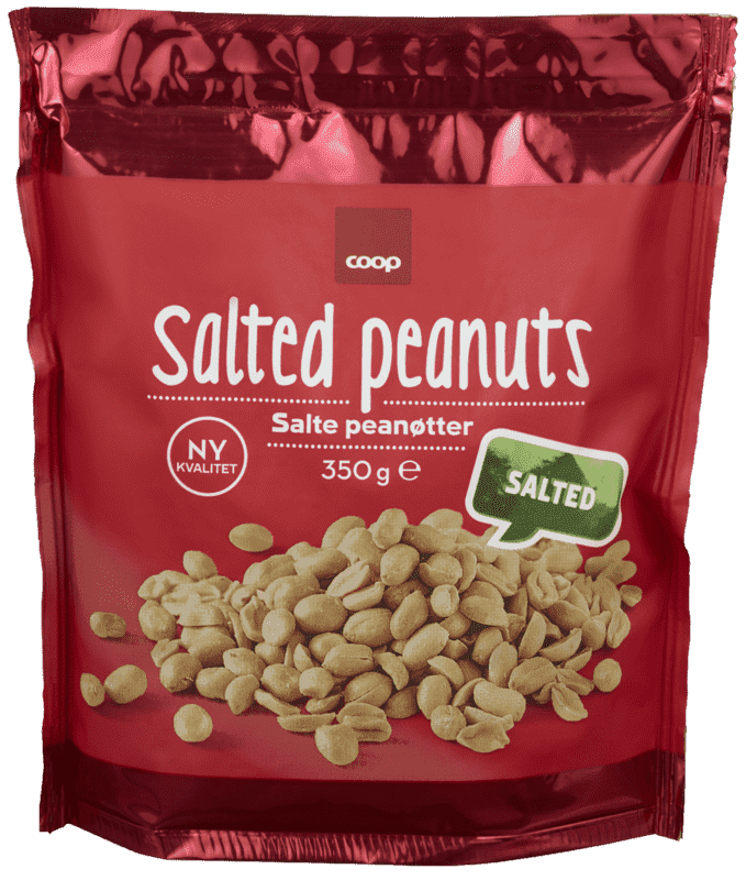 Coop Peanøtter 350g