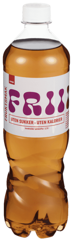 Frii Fruktsmak uten Tilsatt Sukker 750ml Coop