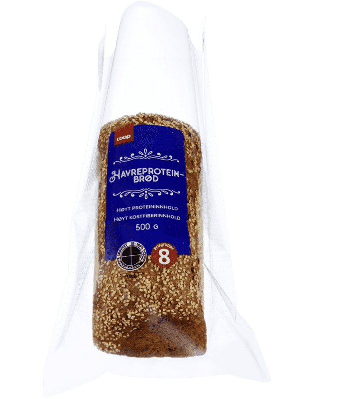 Coop Havreproteinbrød 500g