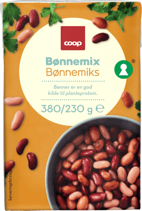 Bønnemix 380g Coop