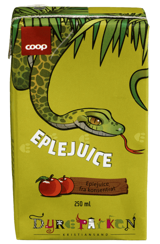Eplejuice Dyreparken 250ml Coop