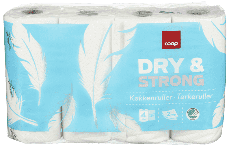 Coop Dry & Strong Tørk 4stk