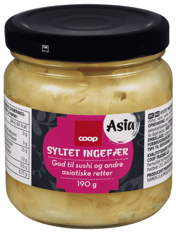 Sushi Ingefær 190g Coop