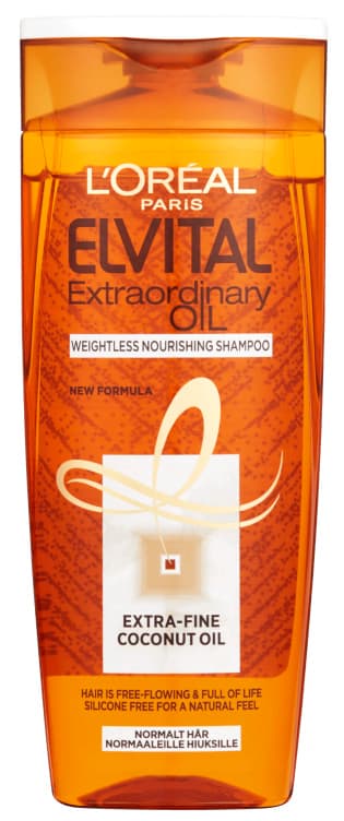Elvital Shampo Extra Fine Coconut Oil 250ml Loreal