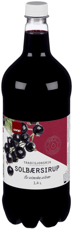 Solbærsirup 1,4l Coop
