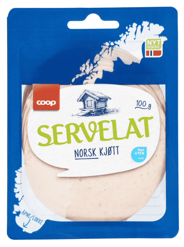 Servelat 100g Coop