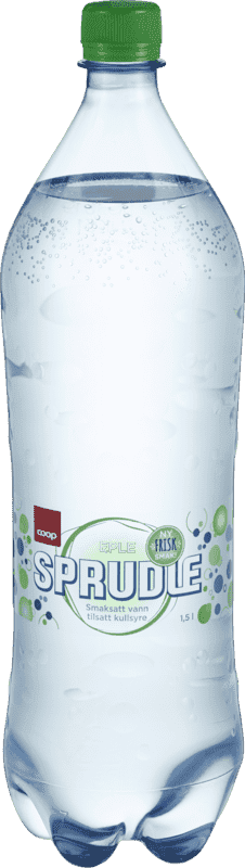Coop Sprudle Eple 1,5l