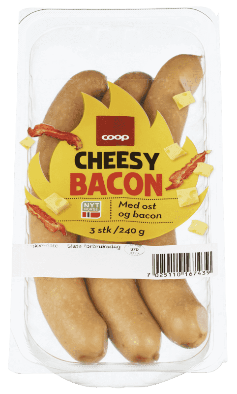 Cheesy Bacon 240g Coop