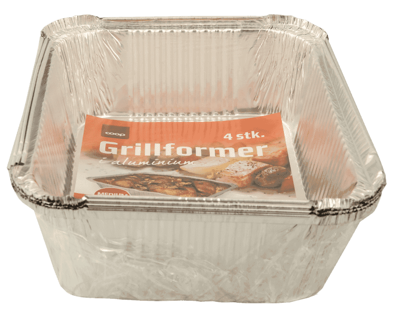 Grillformer Aluminium 4stk Coop