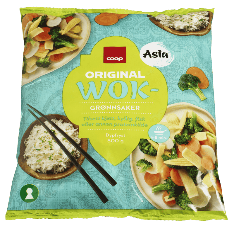 Coop Classic Wok 500g