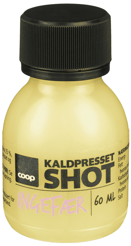 Shot Eple & Ingefær 60ml Coop