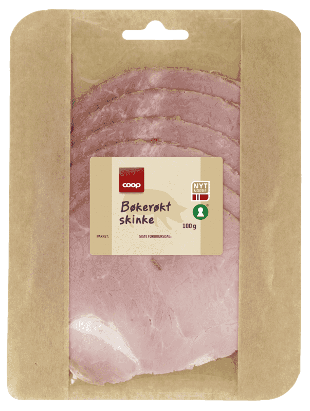 Coop Gourmet Bøkerøkt Skinke 100g